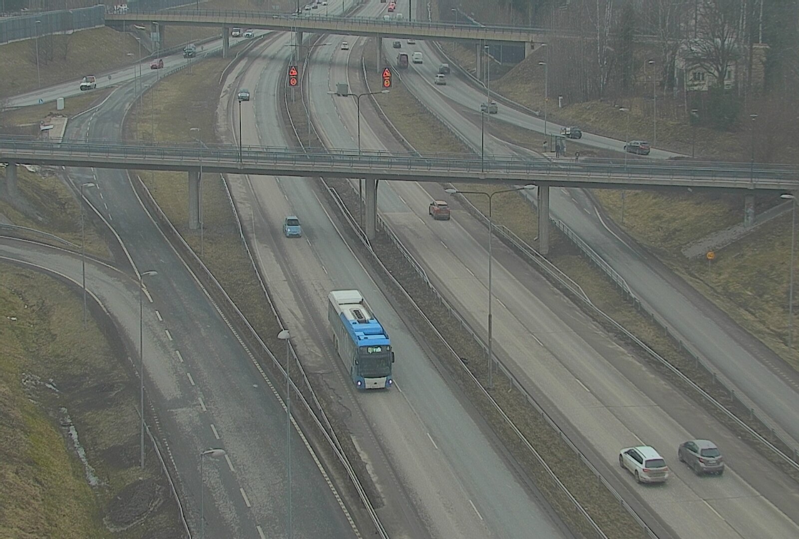 Kelikamerat Kuva Tie 101 Espoo, Turunväylän risteys, Espoo, Uusimaa