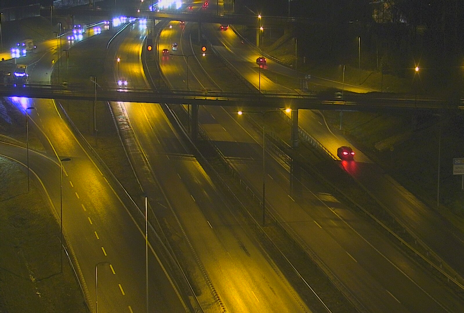 Weather Camera Image Väg 101 Esbo, Åboleden korsning, Espoo, Uusimaa