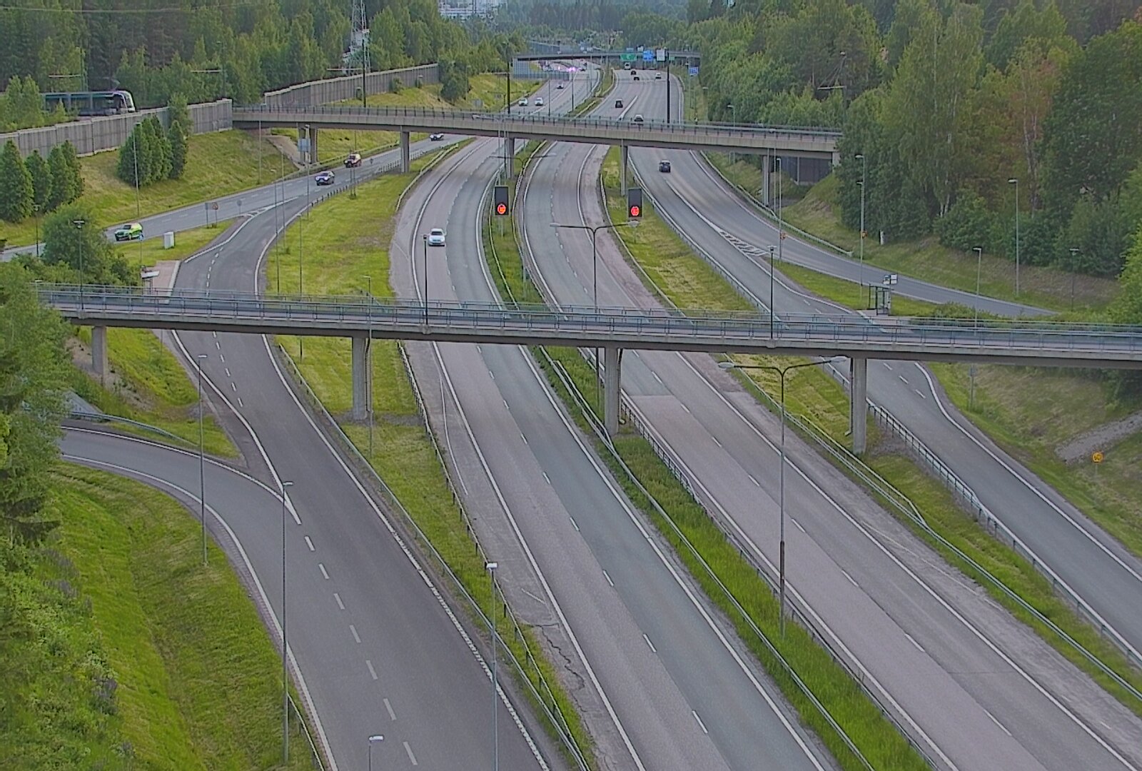Kelikamerat Kuva Tie 101 Espoo, Turunväylän risteys, Espoo, Uusimaa