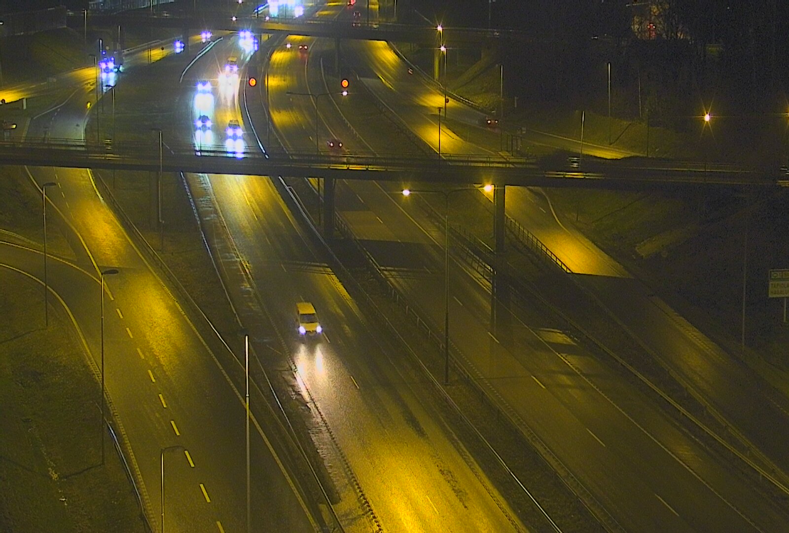 Weather Camera Image Väg 101 Esbo, Åboleden korsning, Espoo, Uusimaa