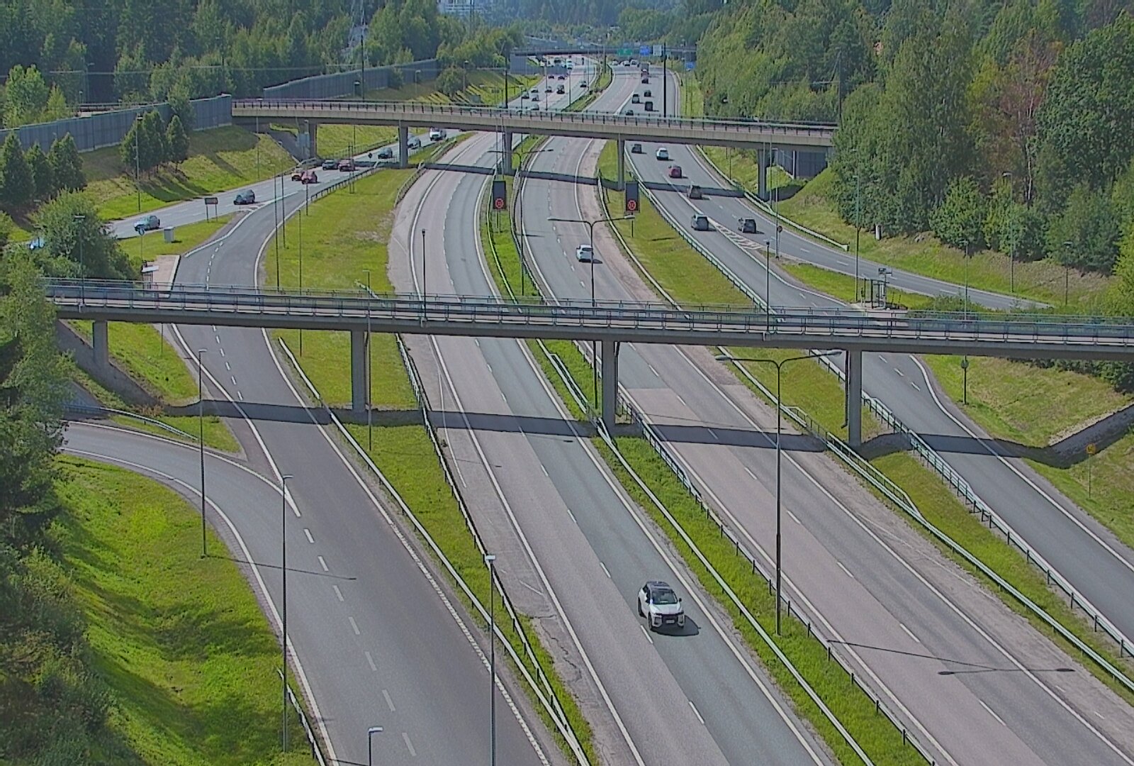 Kelikamerat Kuva Tie 101 Espoo, Turunväylän risteys, Espoo, Uusimaa