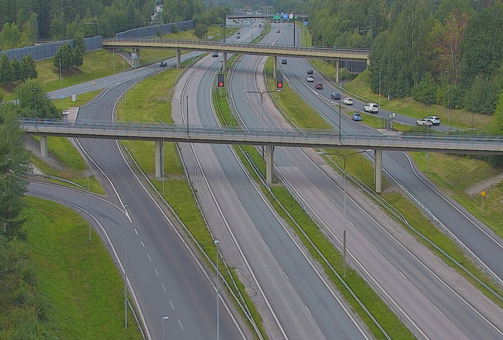 Kelikamerat Kuva Tie 101 Espoo, Turunväylän risteys, Espoo, Uusimaa