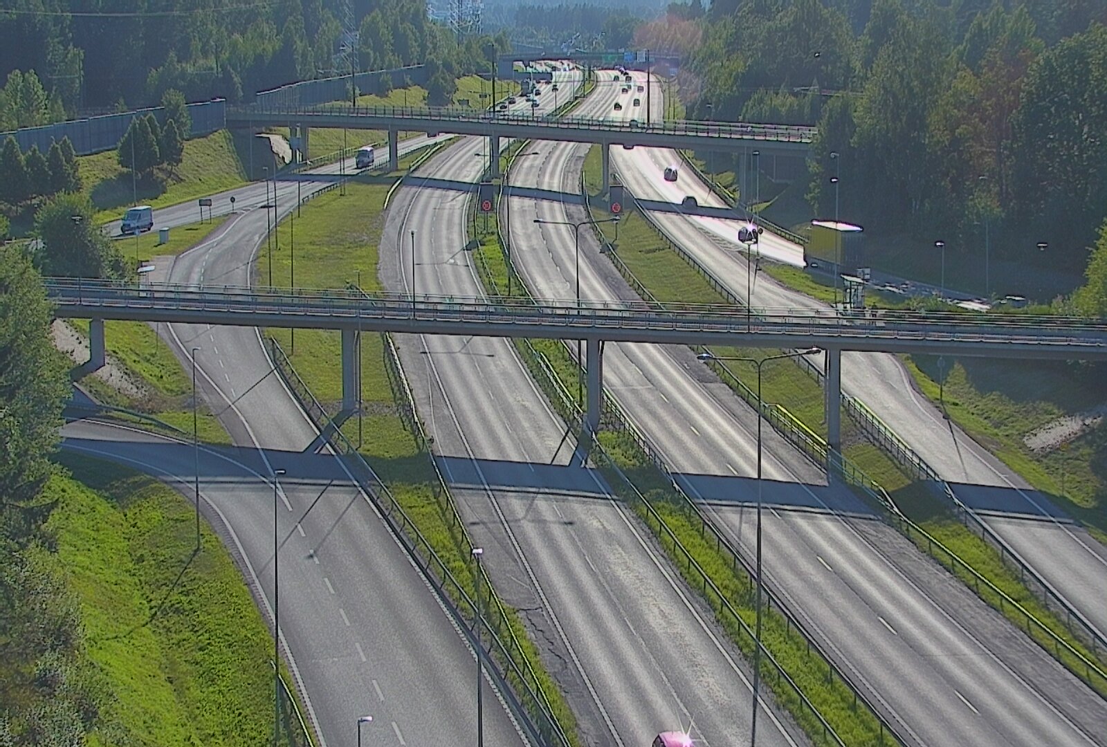 Kelikamerat Kuva Tie 101 Espoo, Turunväylän risteys, Espoo, Uusimaa