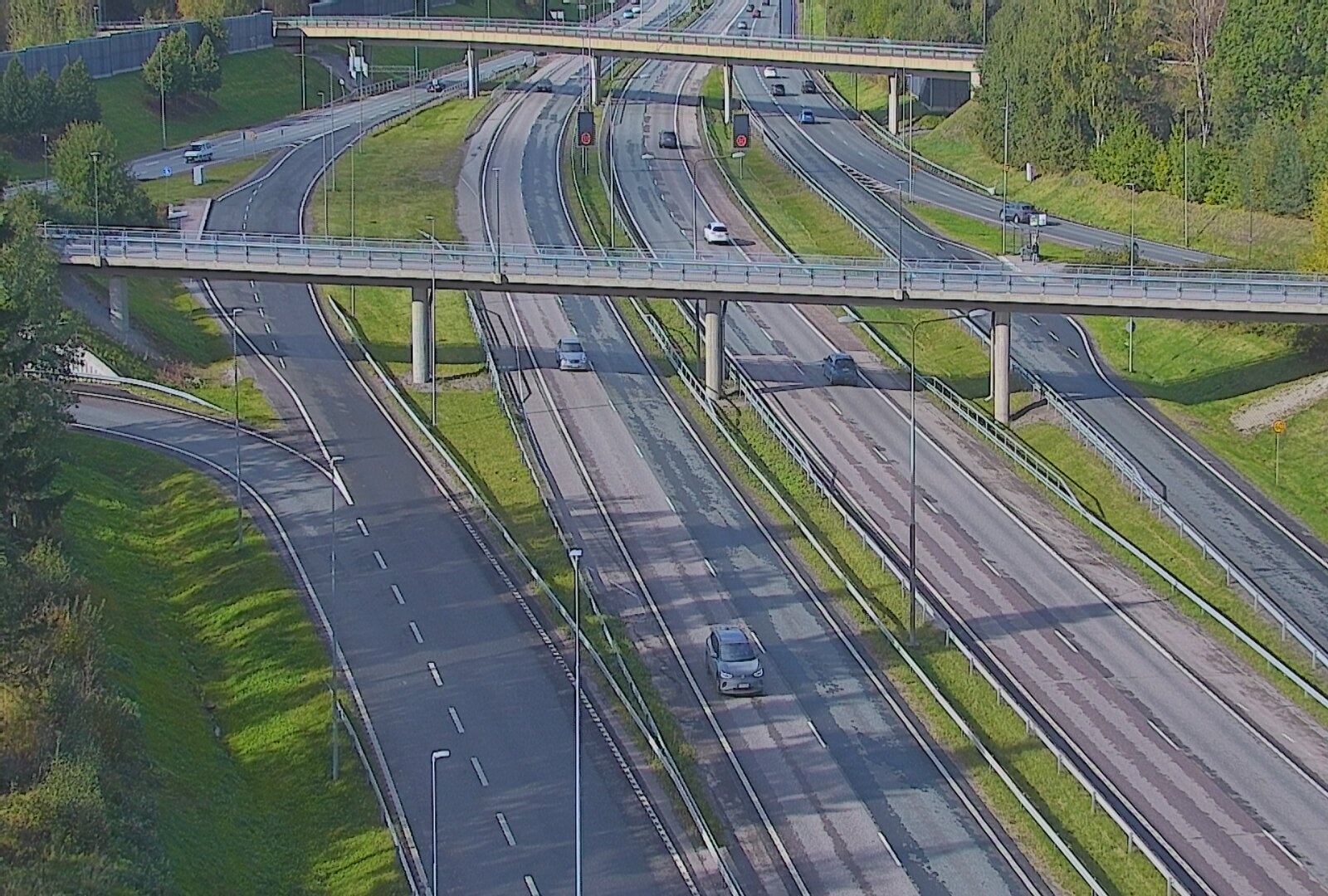 Weather Camera Image Road 101 Espoo, Turunväylä risteys, Espoo, Uusimaa