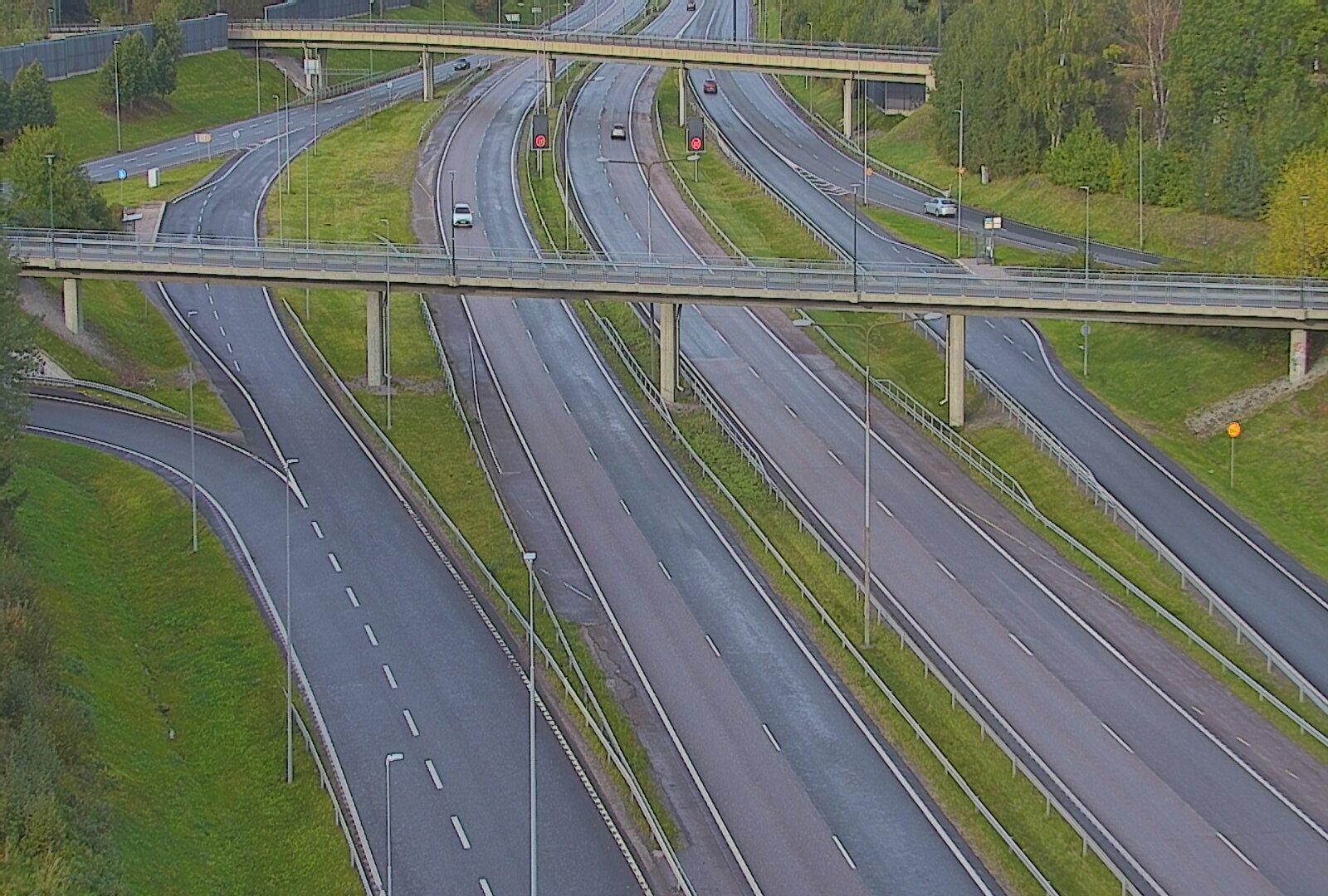 Weather Camera Image Road 101 Espoo, Turunväylä risteys, Espoo, Uusimaa