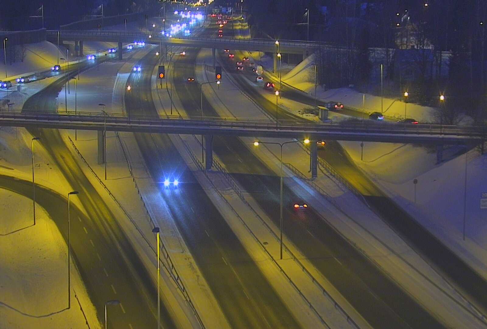 Kelikamerat Kuva Tie 101 Espoo, Turunväylän risteys, Espoo, Uusimaa