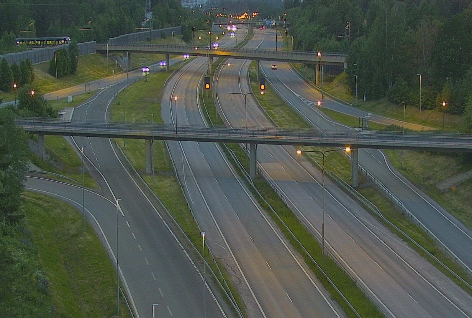 Kelikamerat Kuva Tie 101 Espoo, Turunväylän risteys, Espoo, Uusimaa