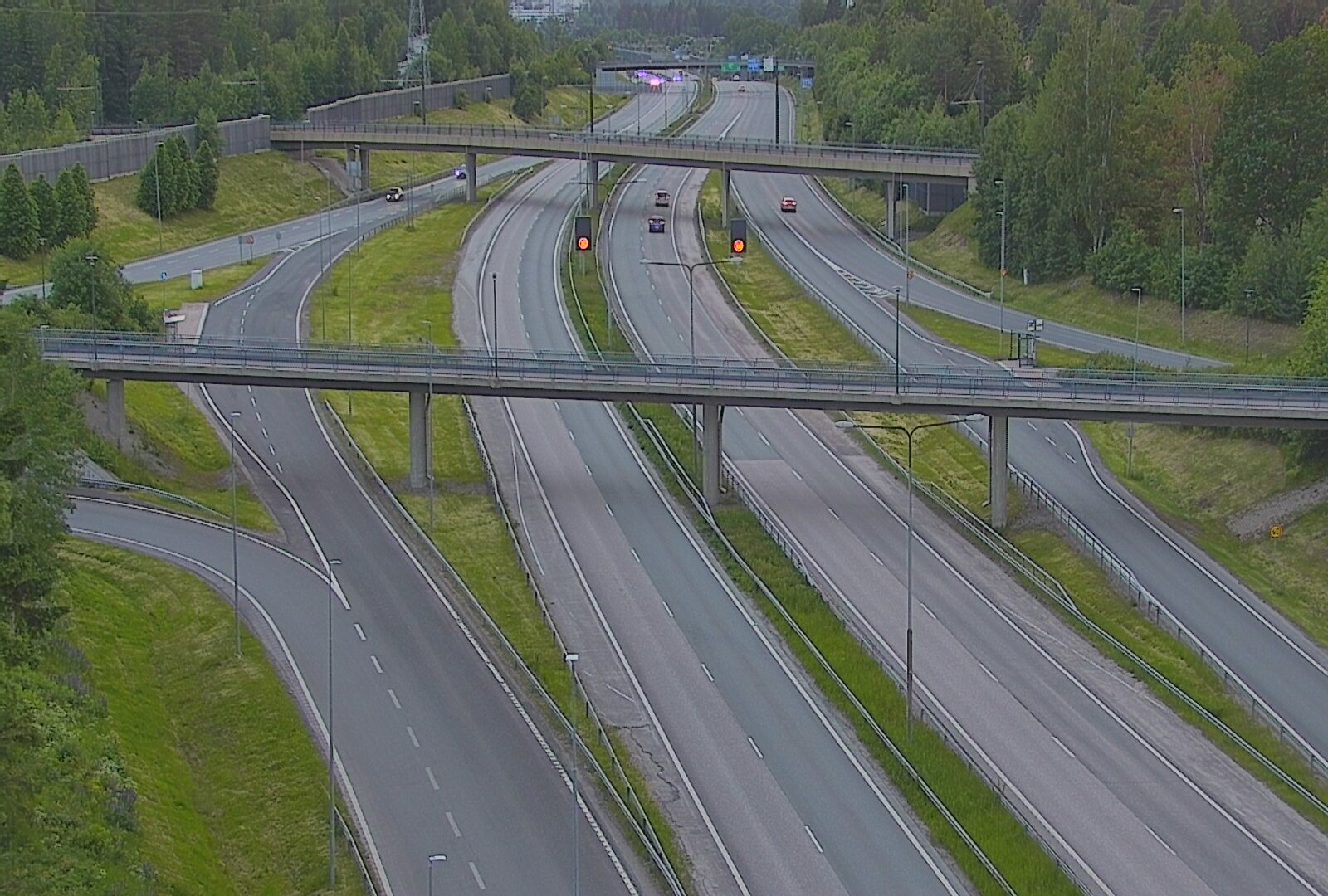 Kelikamerat Kuva Tie 101 Espoo, Turunväylän risteys, Espoo, Uusimaa