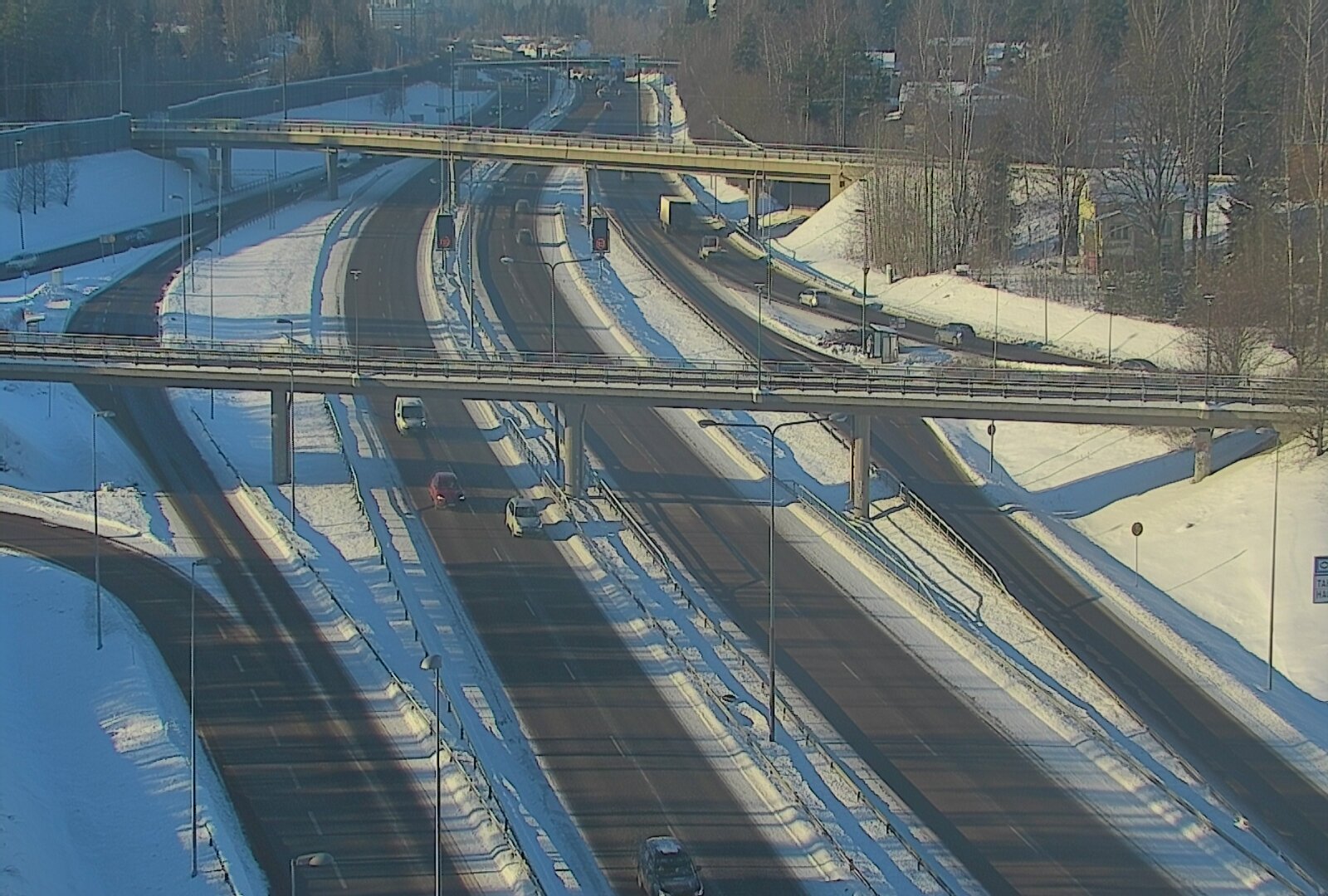 Kelikamerat Kuva Tie 101 Espoo, Turunväylän risteys, Espoo, Uusimaa