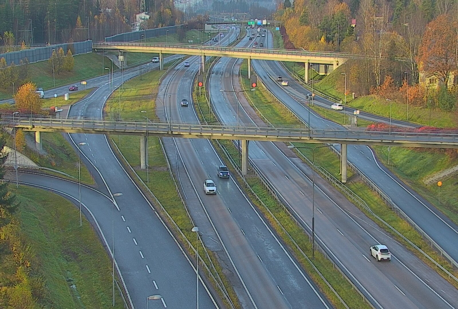 Kelikamerat Kuva Tie 101 Espoo, Turunväylän risteys, Espoo, Uusimaa