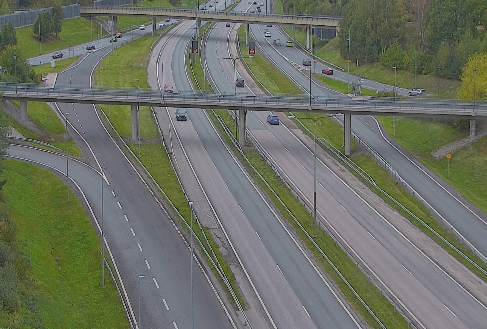 Kelikamerat Kuva Tie 101 Espoo, Turunväylän risteys, Espoo, Uusimaa