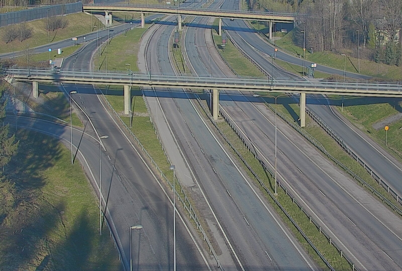 Kelikamerat Kuva Tie 101 Espoo, Turunväylän risteys, Espoo, Uusimaa