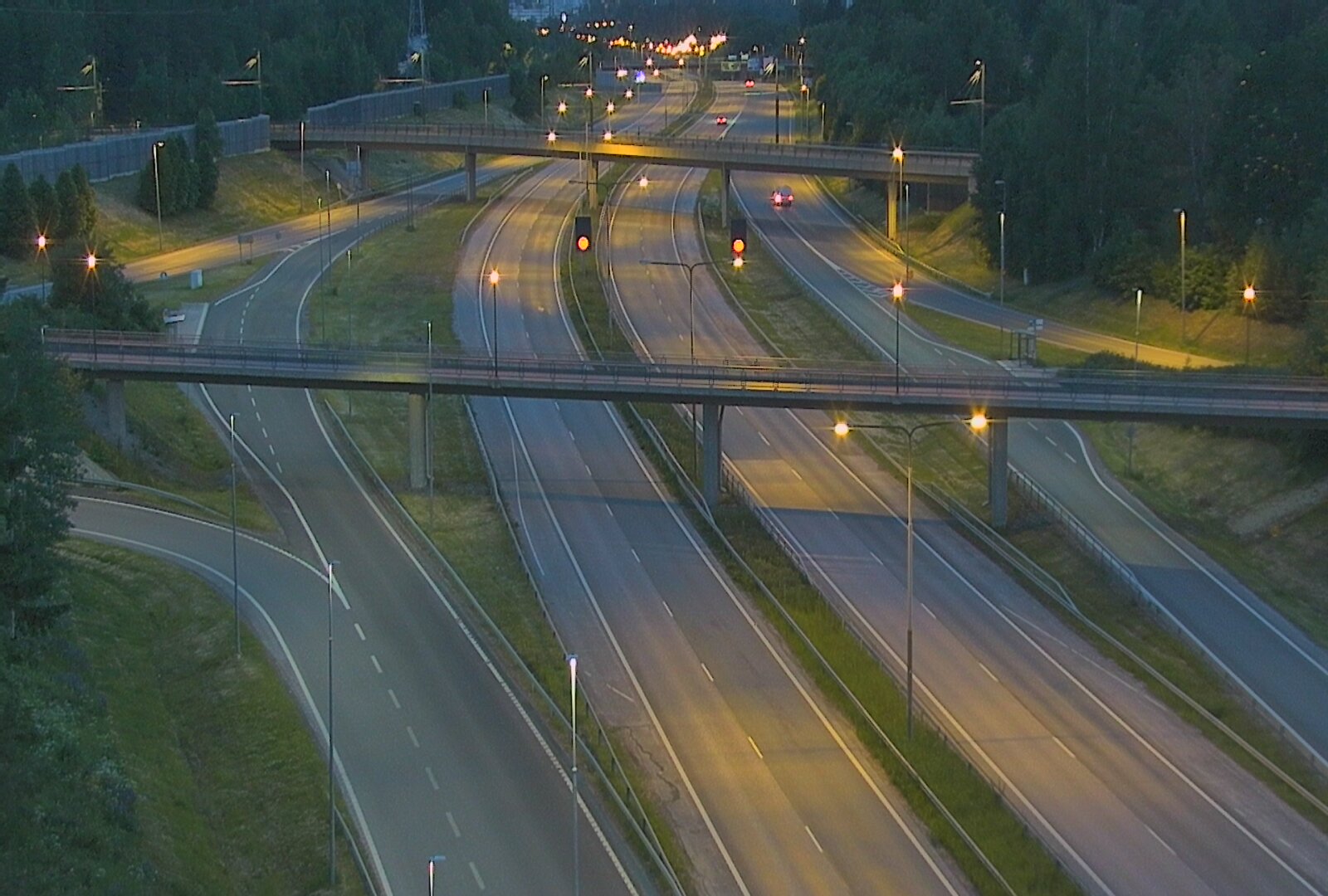 Kelikamerat Kuva Tie 101 Espoo, Turunväylän risteys, Espoo, Uusimaa