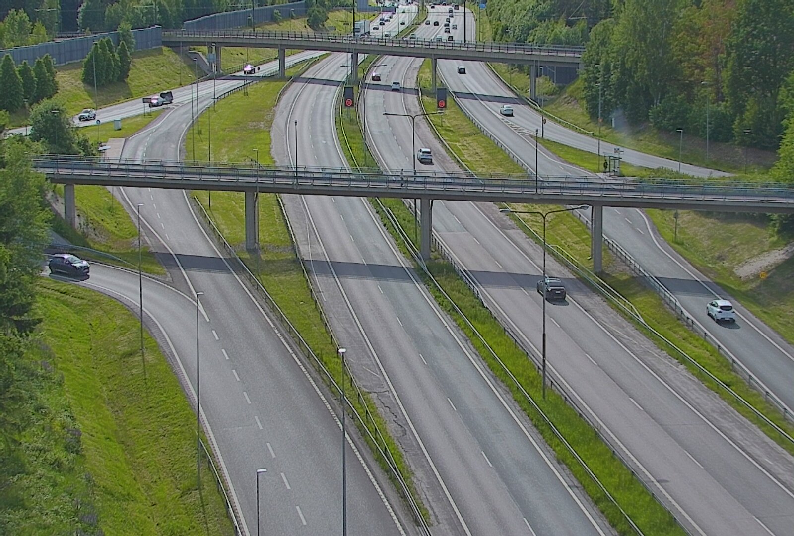 Kelikamerat Kuva Tie 101 Espoo, Turunväylän risteys, Espoo, Uusimaa