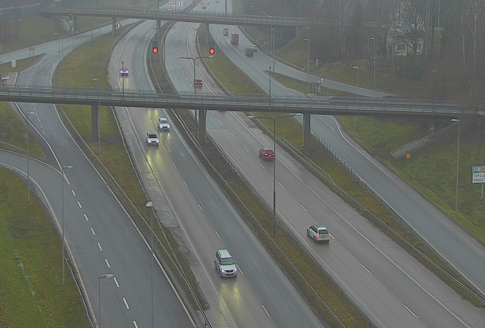 Weather Camera Image Väg 101 Esbo, Åboleden korsning, Espoo, Uusimaa