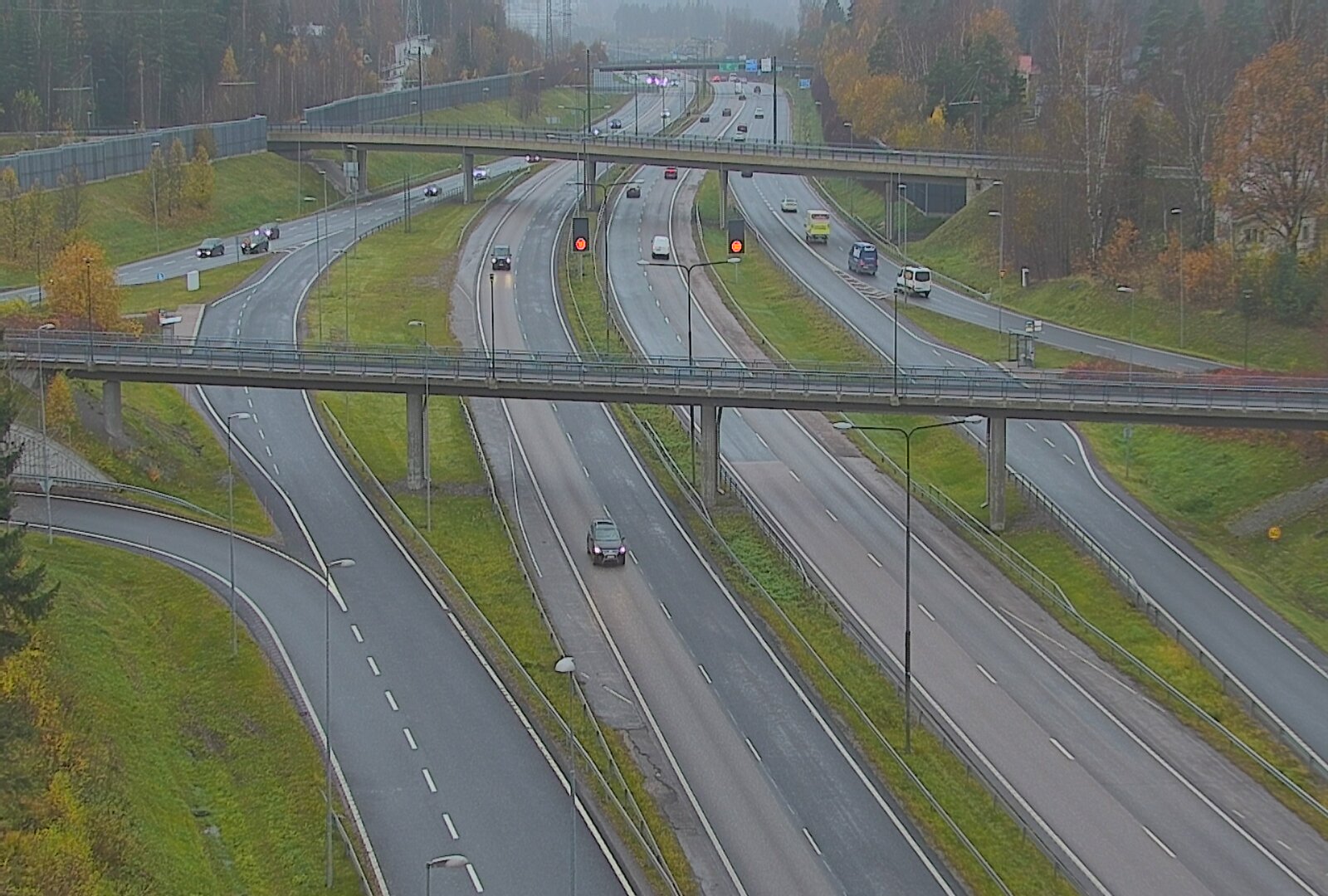 Kelikamerat Kuva Tie 101 Espoo, Turunväylän risteys, Espoo, Uusimaa