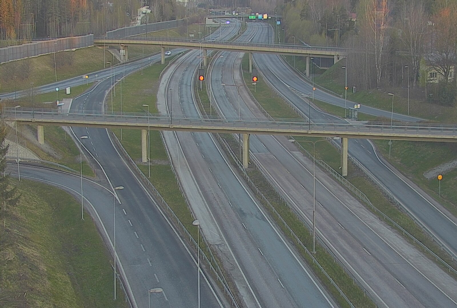 Kelikamerat Kuva Tie 101 Espoo, Turunväylän risteys, Espoo, Uusimaa