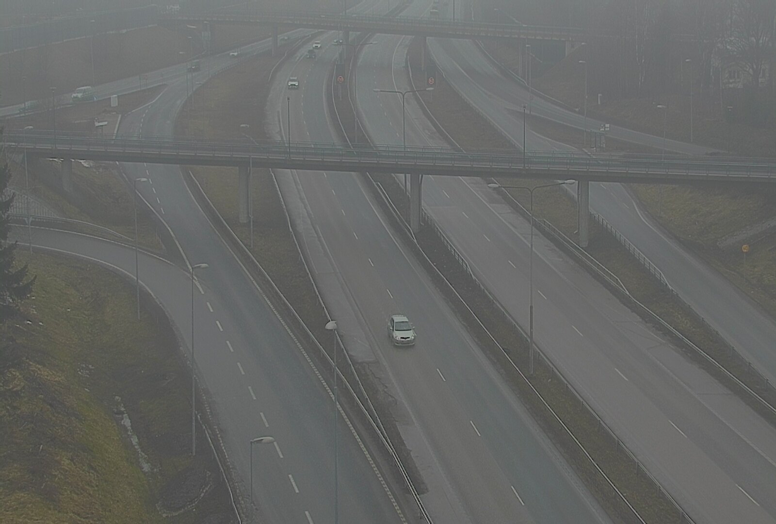 Weather Camera Image Road 101 Espoo, Turunväylä risteys, Espoo, Uusimaa