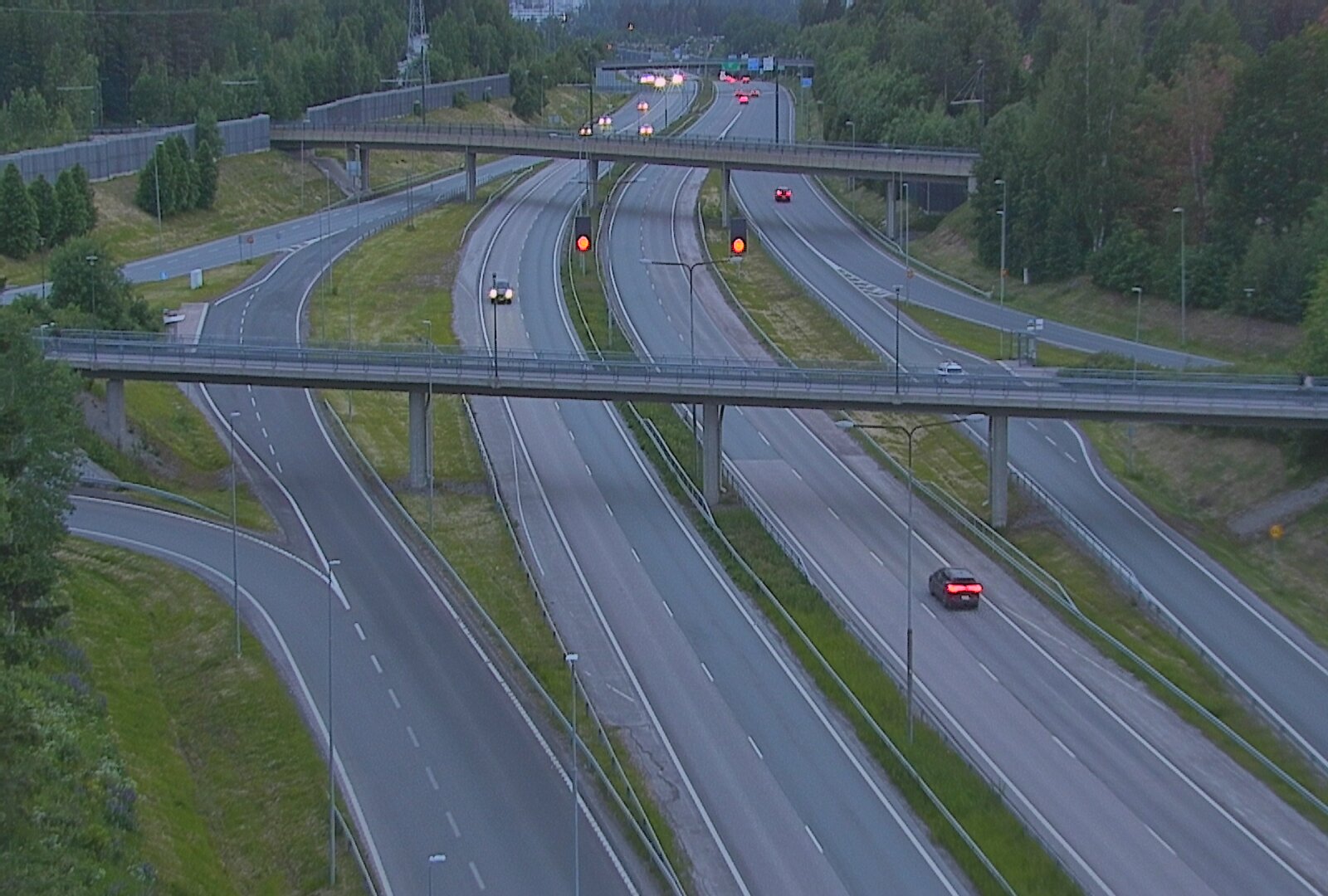 Kelikamerat Kuva Tie 101 Espoo, Turunväylän risteys, Espoo, Uusimaa
