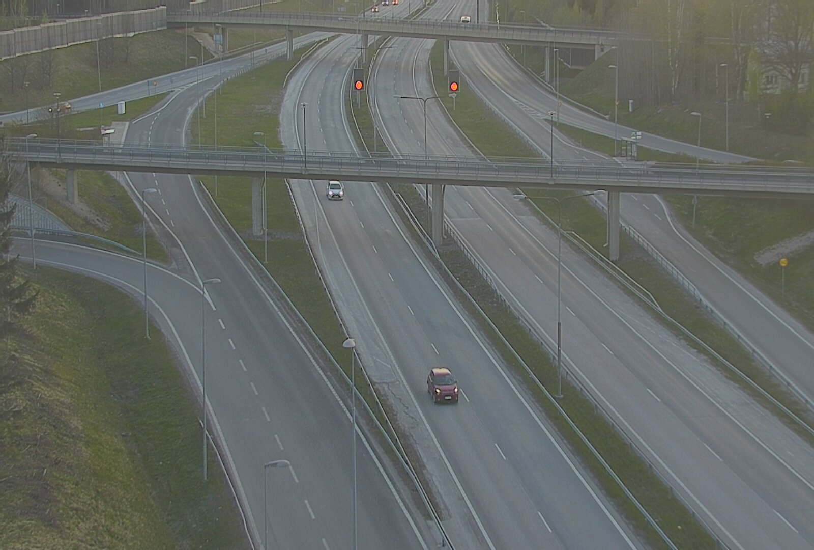 Kelikamerat Kuva Tie 101 Espoo, Turunväylän risteys, Espoo, Uusimaa