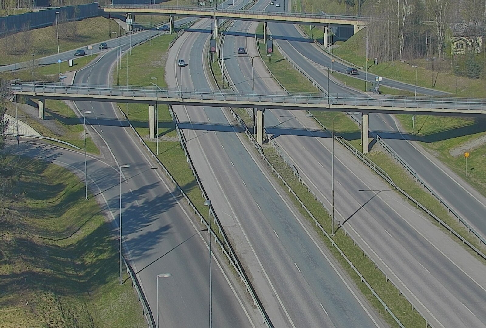 Weather Camera Image Väg 101 Esbo, Åboleden korsning, Espoo, Uusimaa