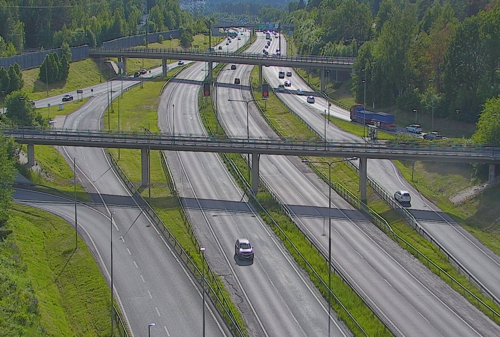 Kelikamerat Kuva Tie 101 Espoo, Turunväylän risteys, Espoo, Uusimaa