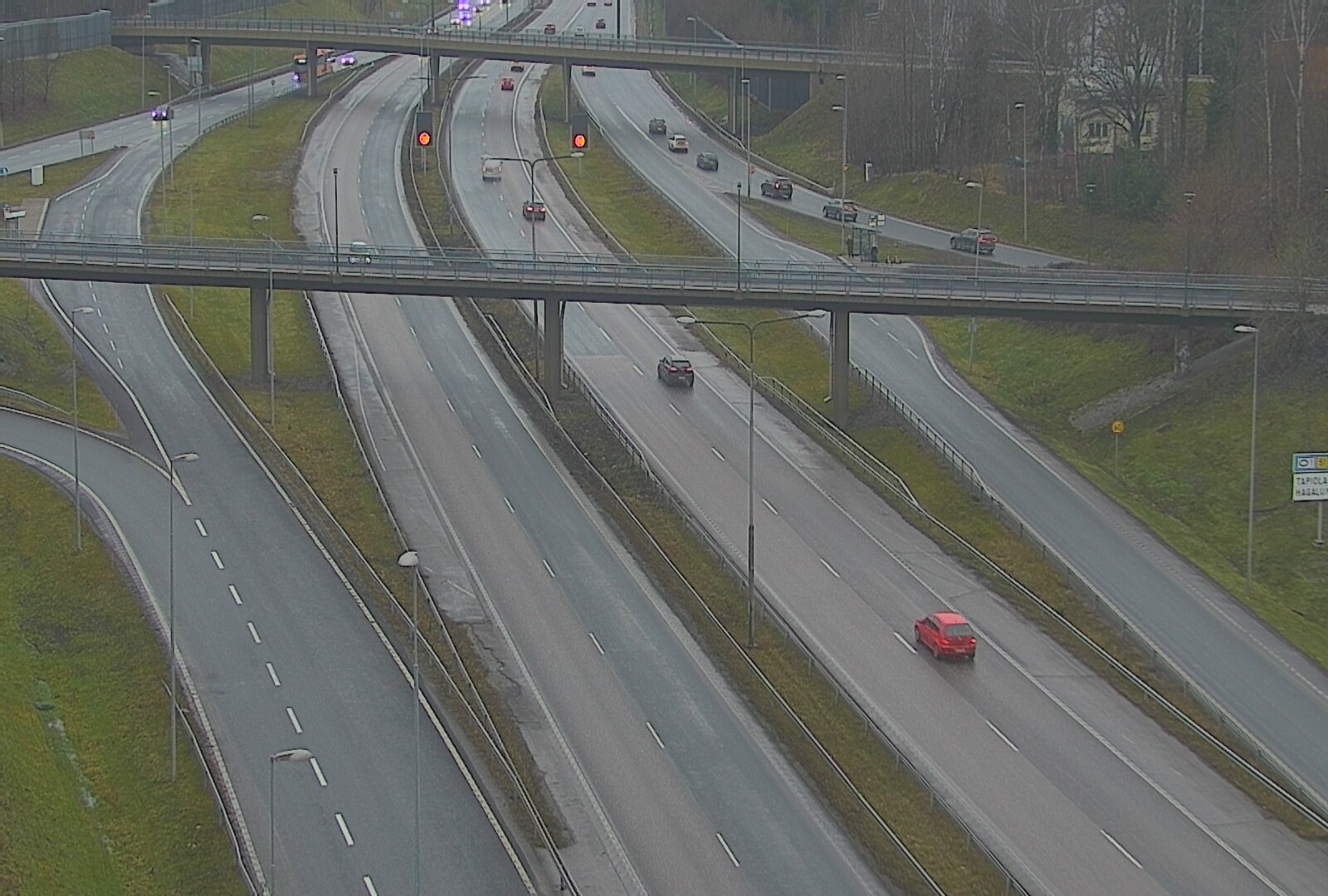 Weather Camera Image Väg 101 Esbo, Åboleden korsning, Espoo, Uusimaa