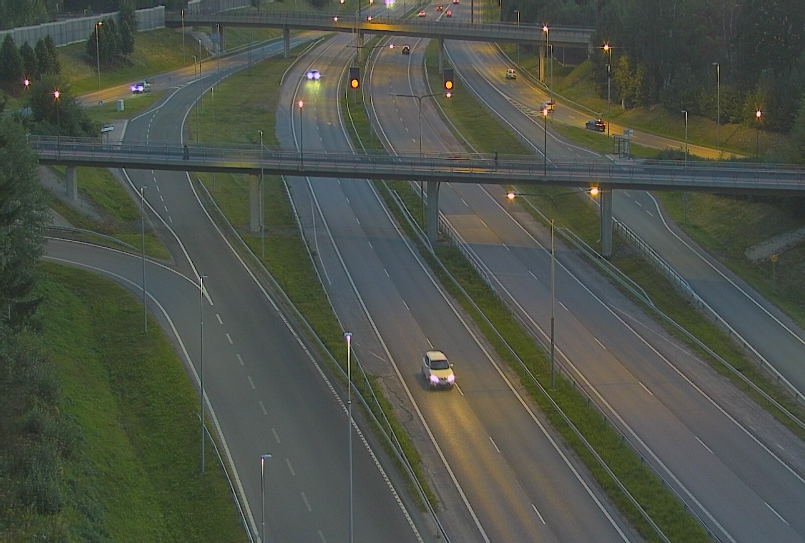 Kelikamerat Kuva Tie 101 Espoo, Turunväylän risteys, Espoo, Uusimaa