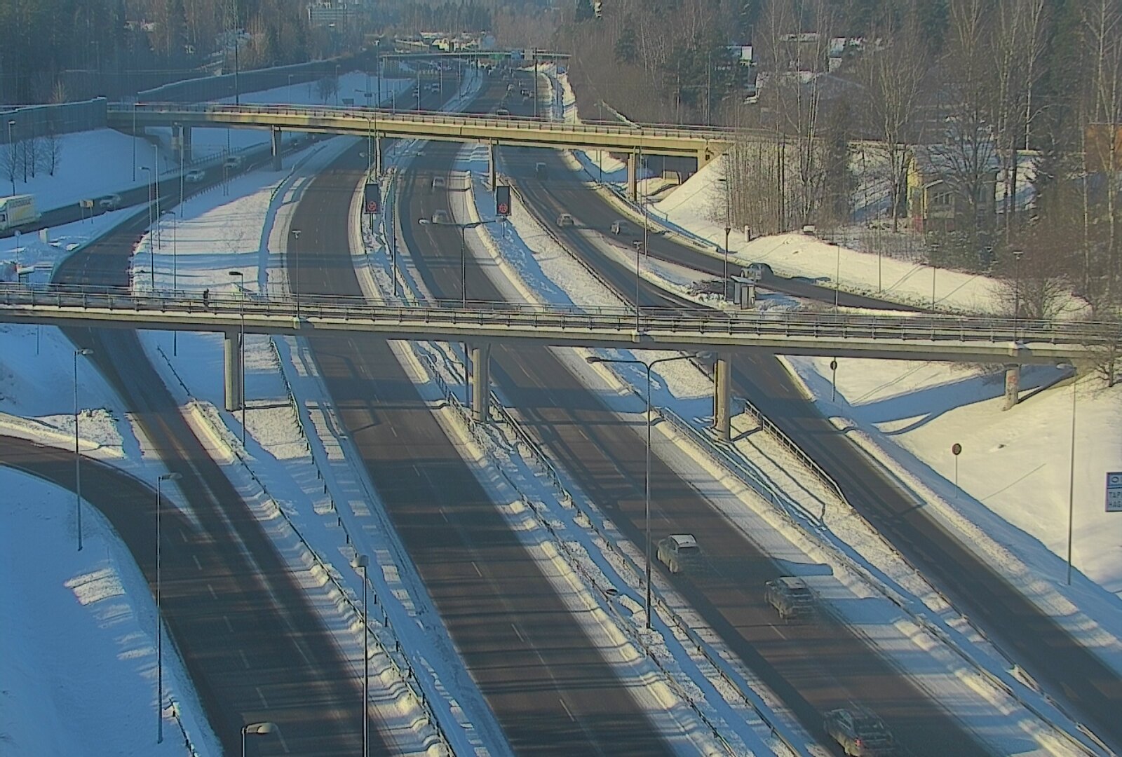 Kelikamerat Kuva Tie 101 Espoo, Turunväylän risteys, Espoo, Uusimaa