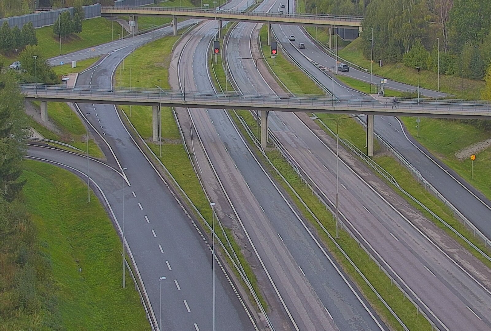 Weather Camera Image Road 101 Espoo, Turunväylä risteys, Espoo, Uusimaa