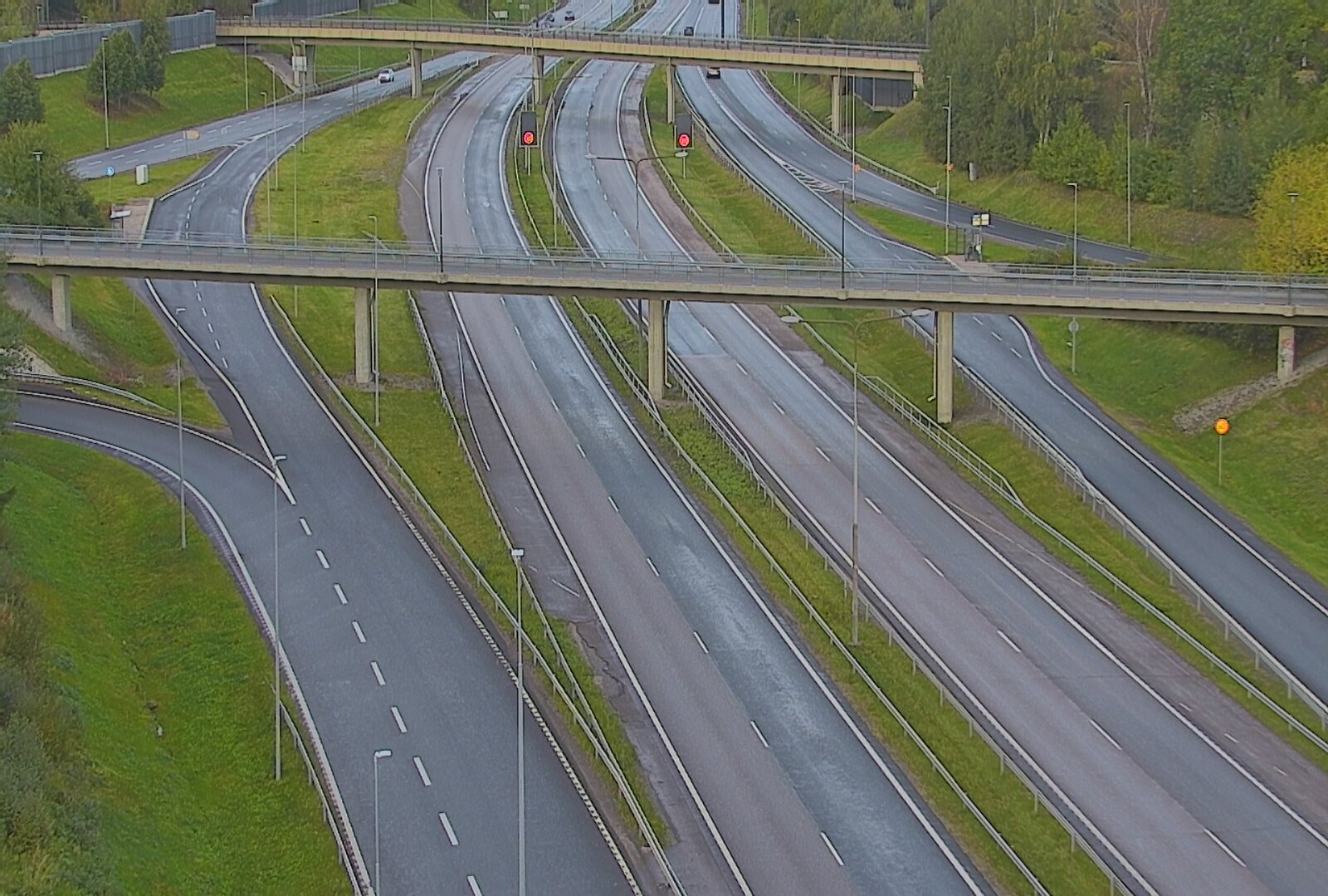 Weather Camera Image Road 101 Espoo, Turunväylä risteys, Espoo, Uusimaa
