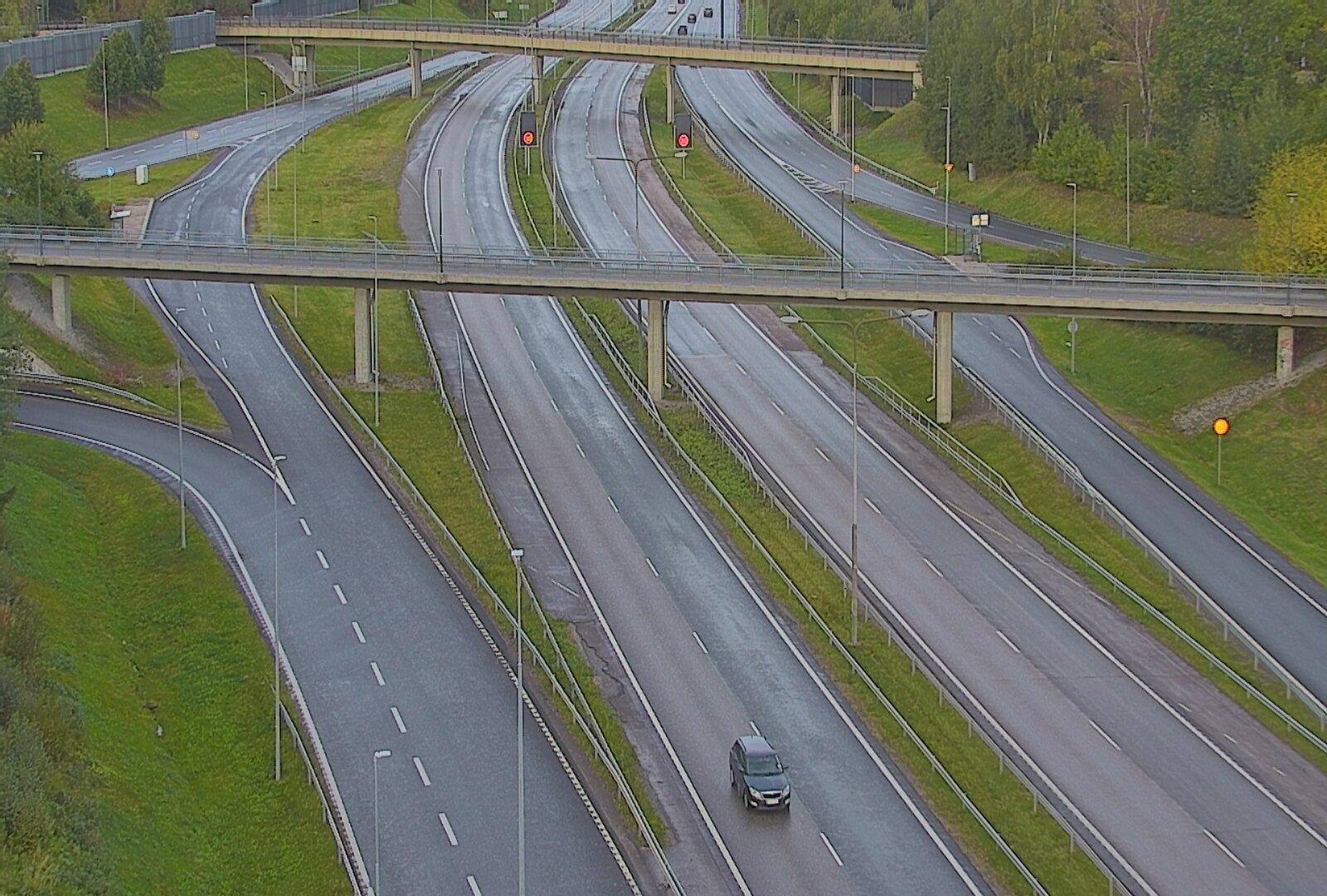 Weather Camera Image Road 101 Espoo, Turunväylä risteys, Espoo, Uusimaa