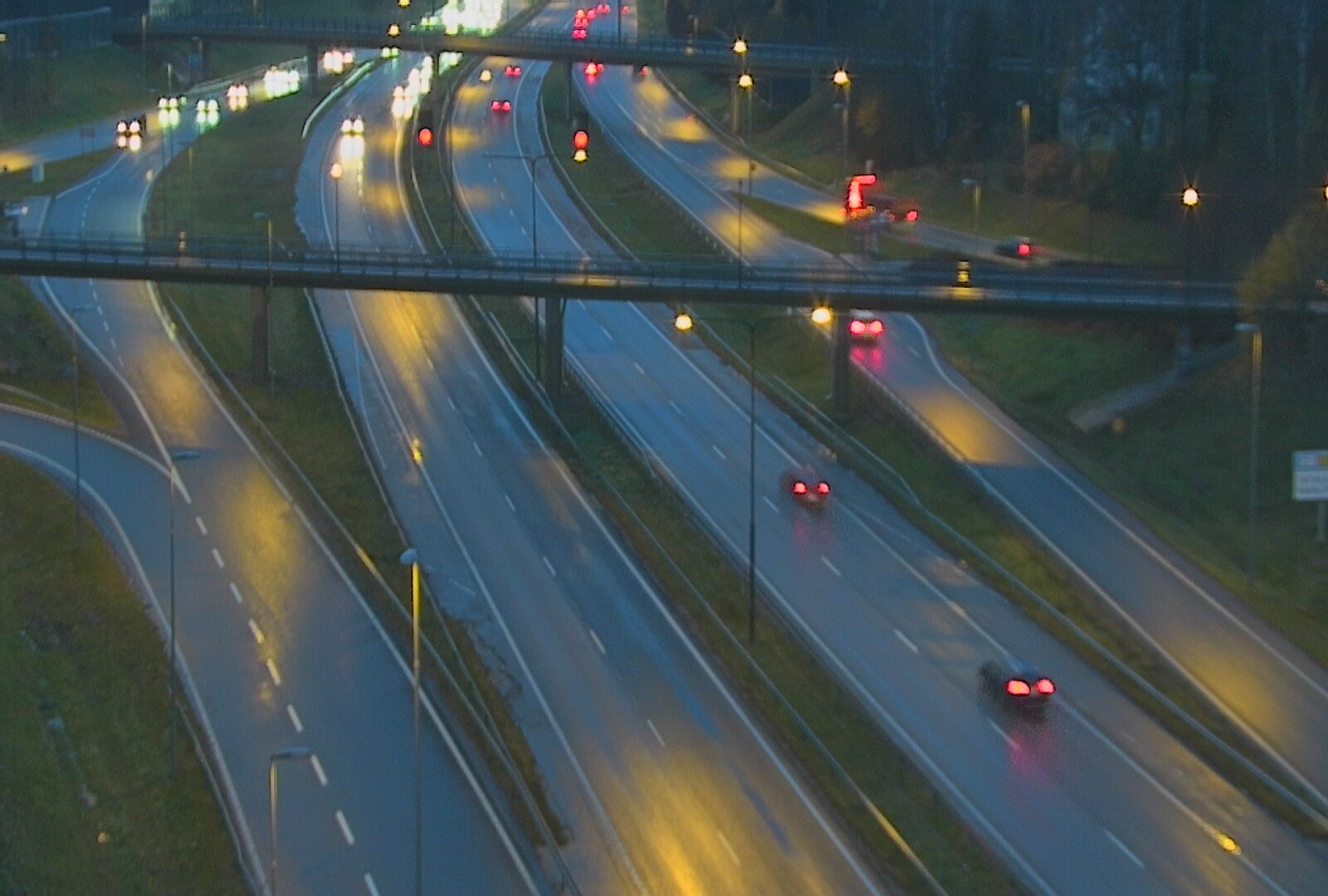 Weather Camera Image Road 101 Espoo, Turunväylä risteys, Espoo, Uusimaa