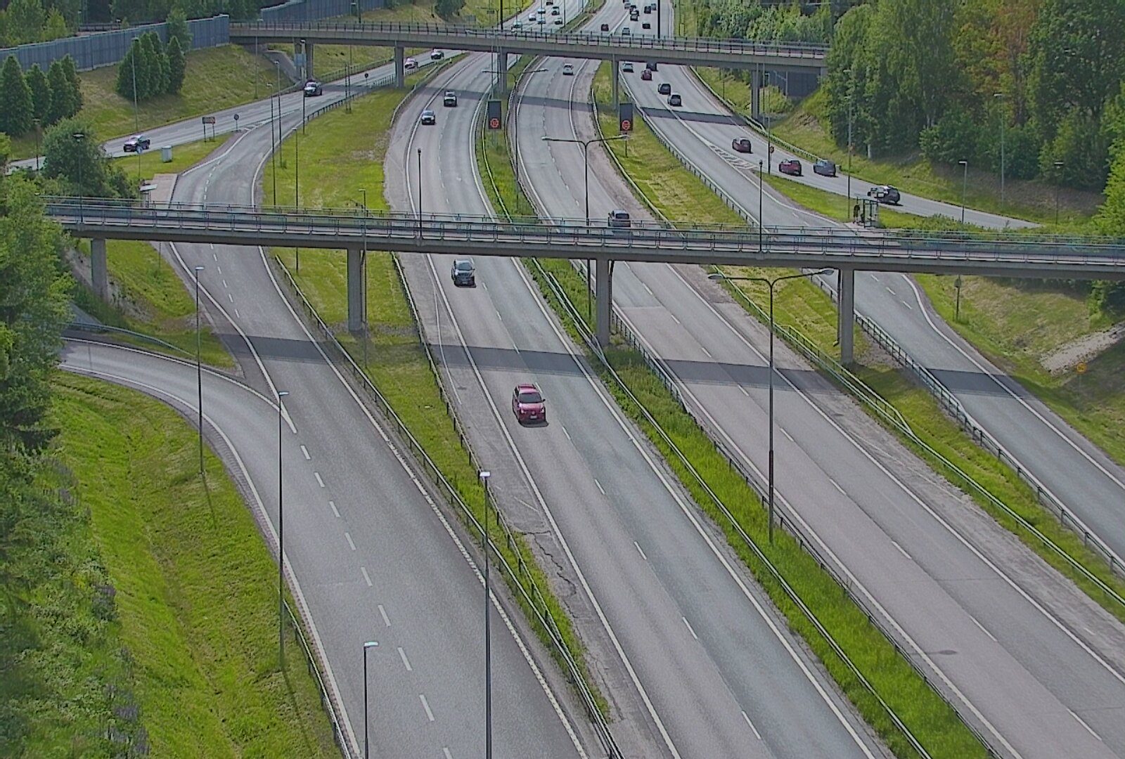 Kelikamerat Kuva Tie 101 Espoo, Turunväylän risteys, Espoo, Uusimaa