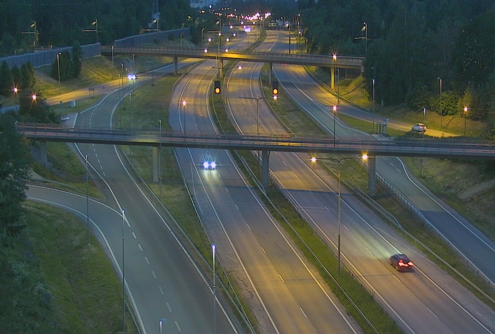 Kelikamerat Kuva Tie 101 Espoo, Turunväylän risteys, Espoo, Uusimaa