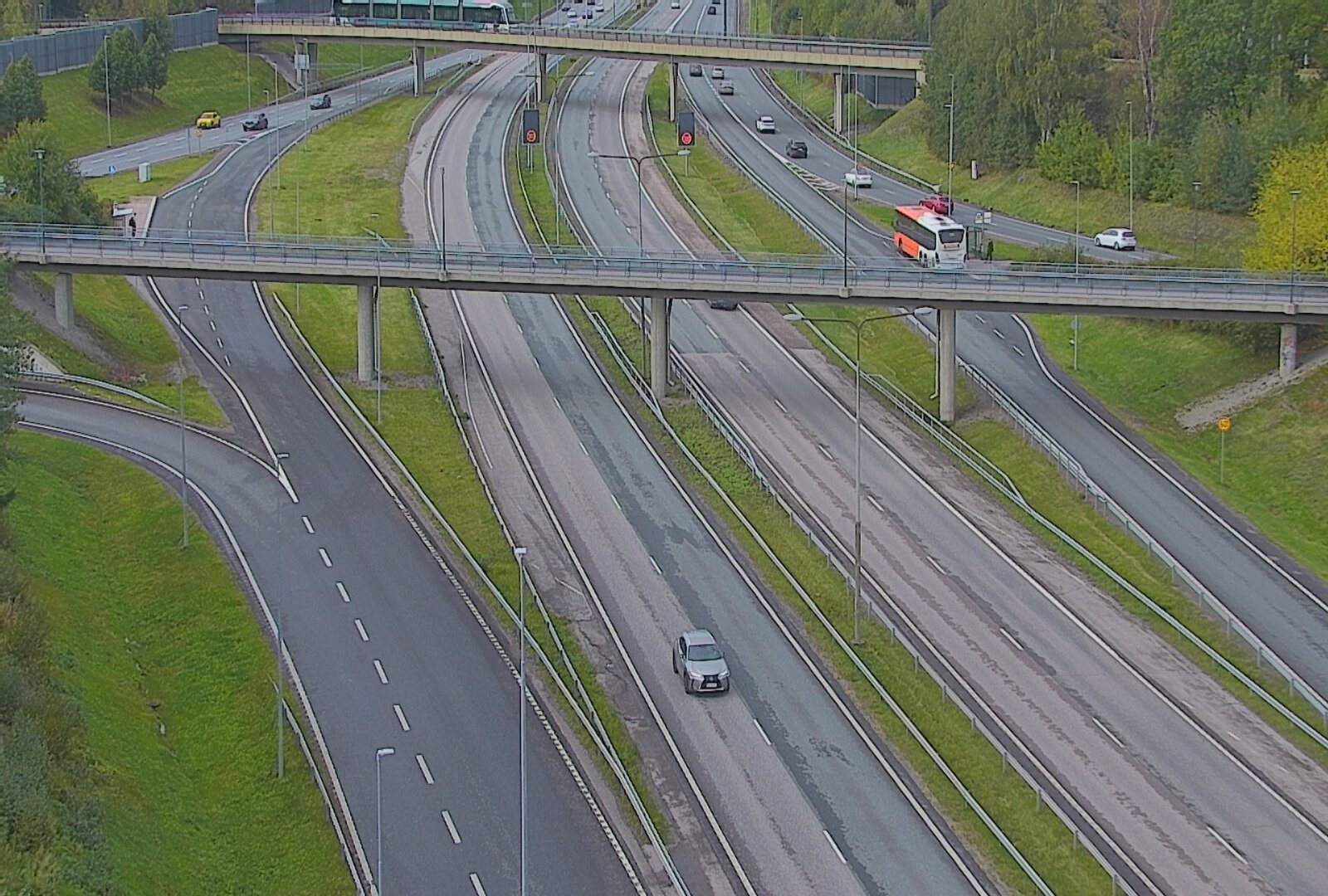 Kelikamerat Kuva Tie 101 Espoo, Turunväylän risteys, Espoo, Uusimaa