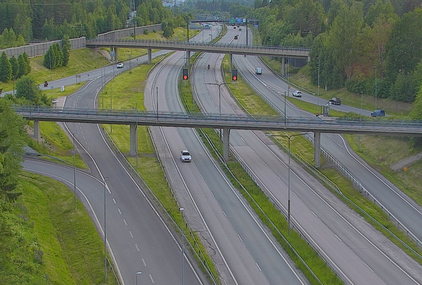 Kelikamerat Kuva Tie 101 Espoo, Turunväylän risteys, Espoo, Uusimaa