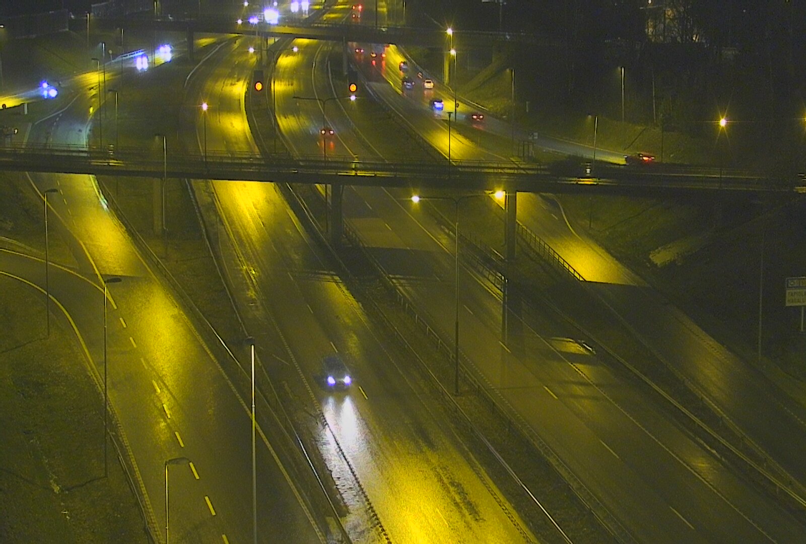 Weather Camera Image Road 101 Espoo, Turunväylä risteys, Espoo, Uusimaa