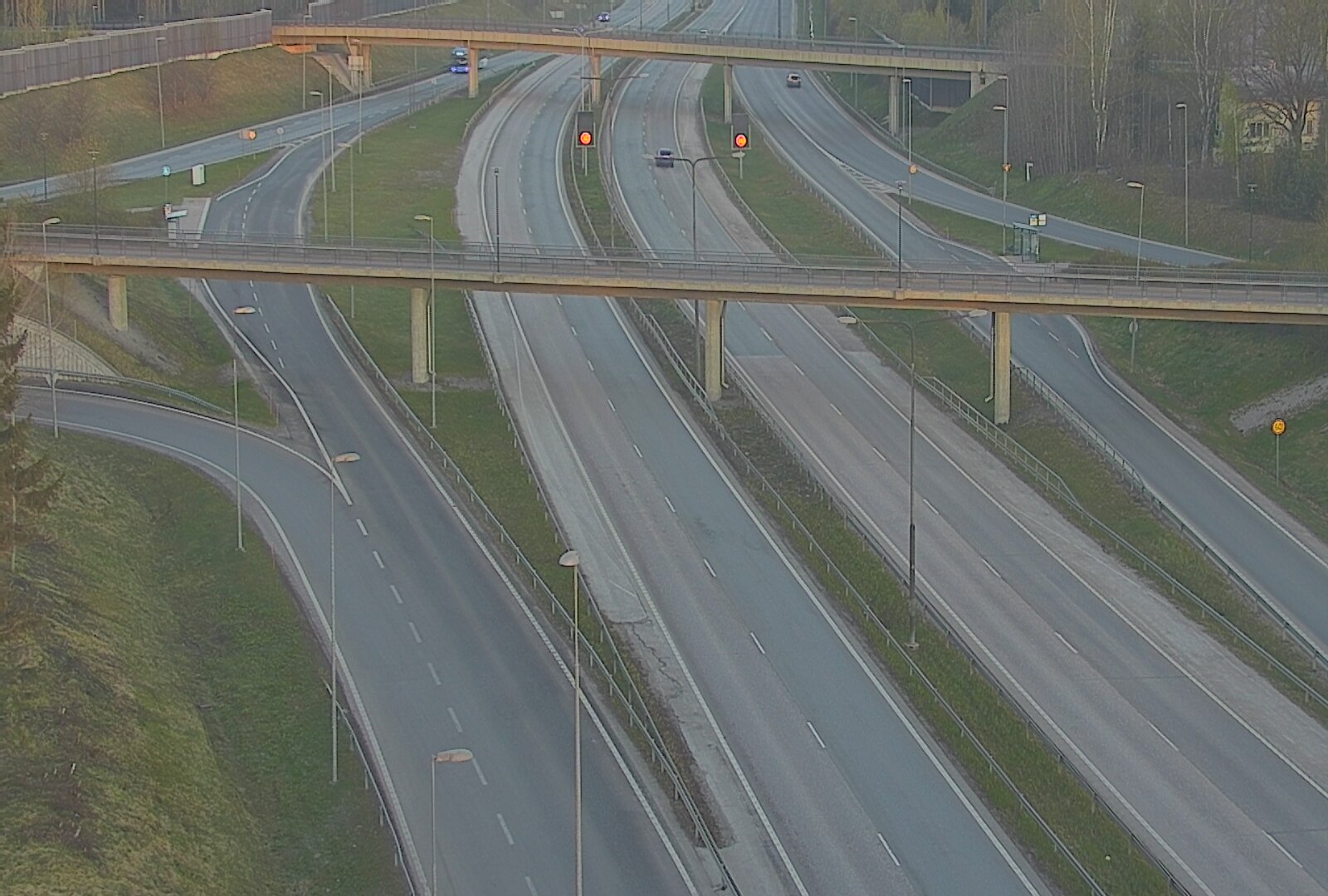 Weather Camera Image Väg 101 Esbo, Åboleden korsning, Espoo, Uusimaa