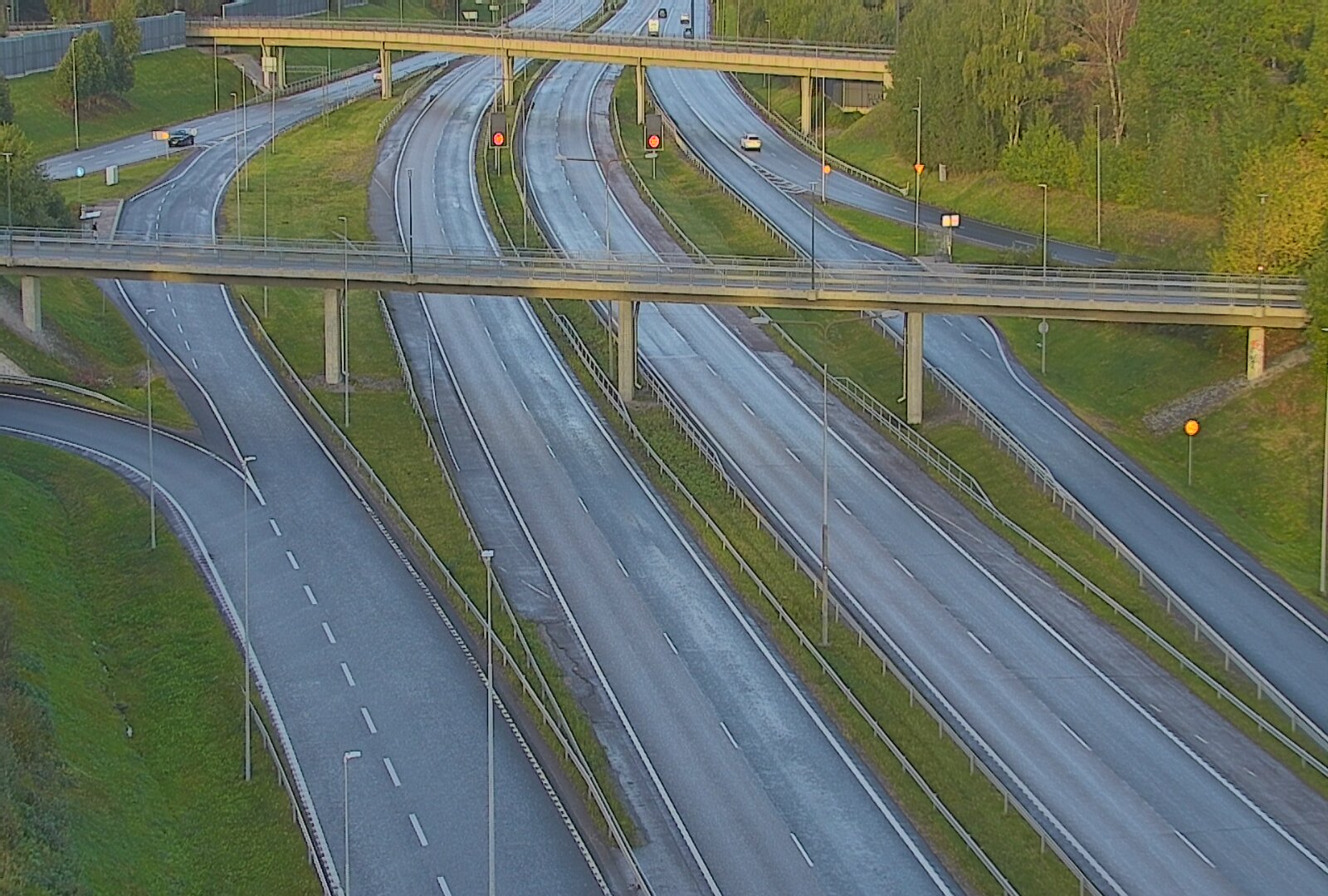 Weather Camera Image Road 101 Espoo, Turunväylä risteys, Espoo, Uusimaa