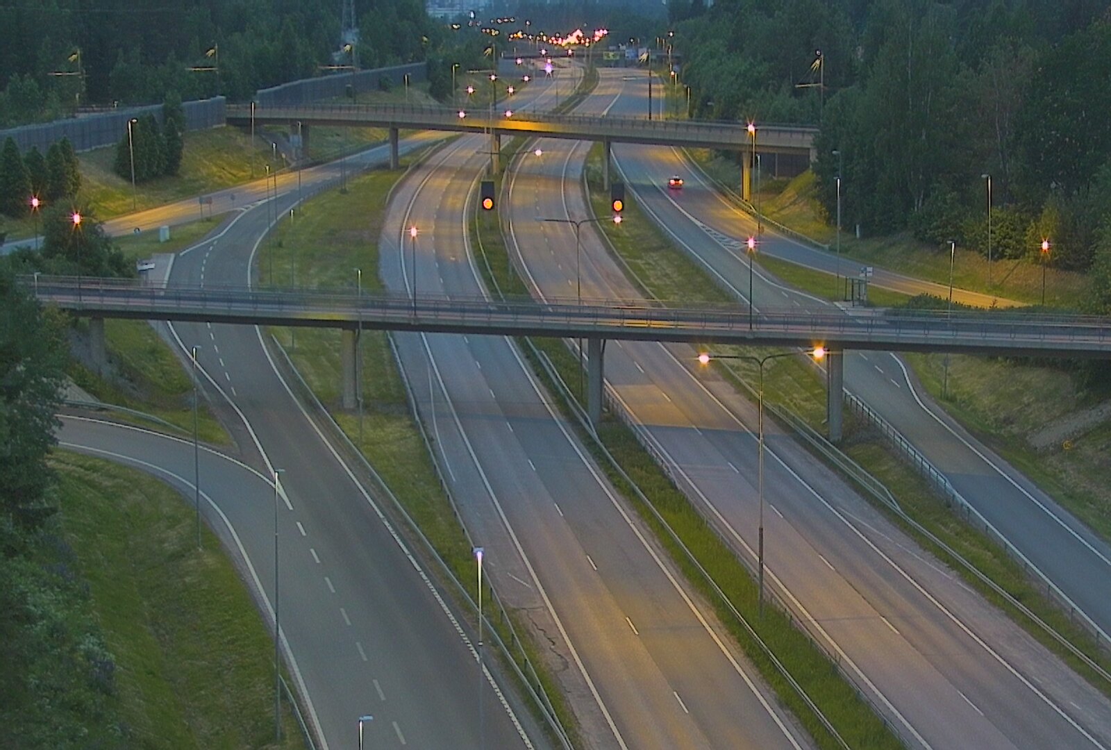 Kelikamerat Kuva Tie 101 Espoo, Turunväylän risteys, Espoo, Uusimaa