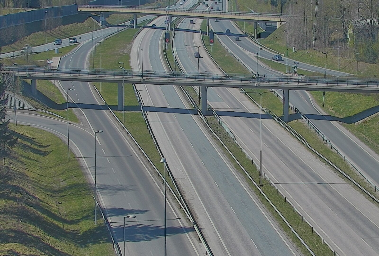 Weather Camera Image Väg 101 Esbo, Åboleden korsning, Espoo, Uusimaa