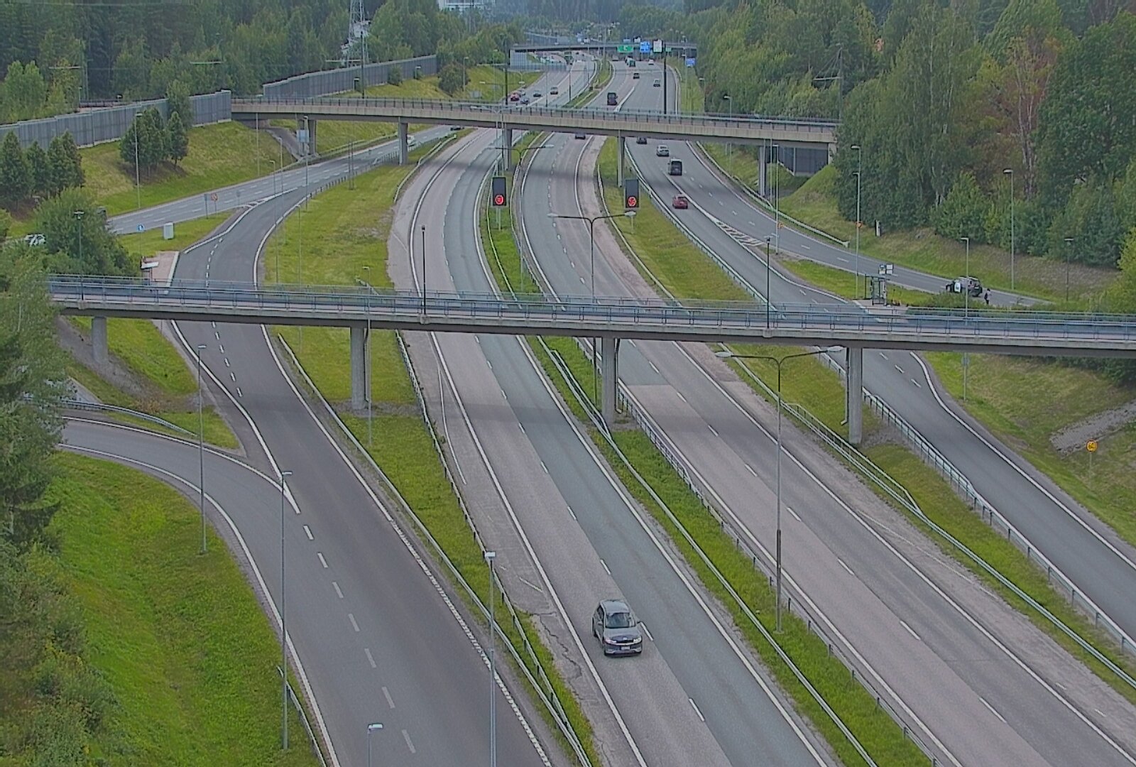 Kelikamerat Kuva Tie 101 Espoo, Turunväylän risteys, Espoo, Uusimaa