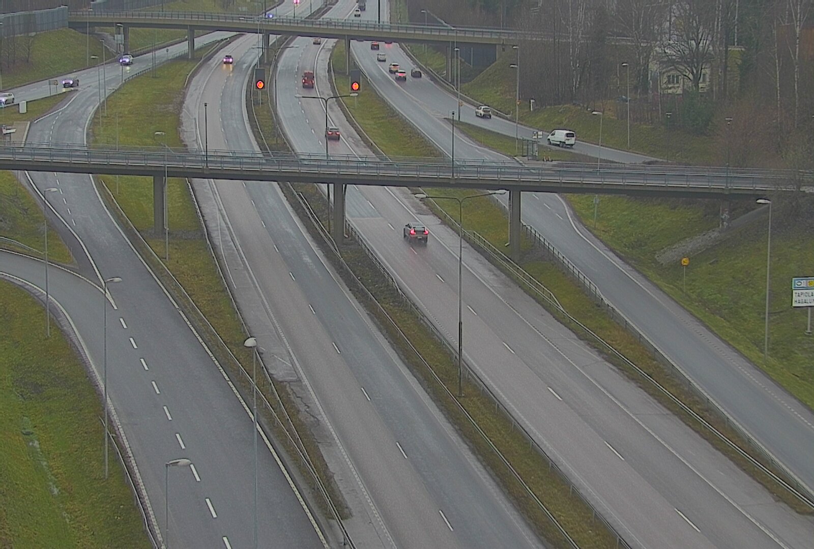 Weather Camera Image Väg 101 Esbo, Åboleden korsning, Espoo, Uusimaa