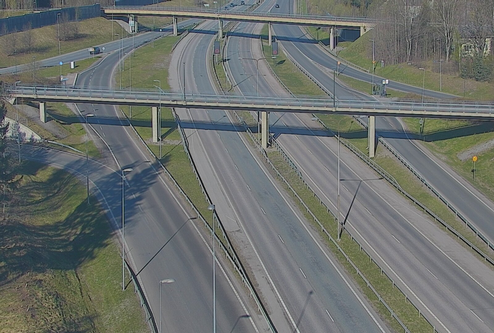 Kelikamerat Kuva Tie 101 Espoo, Turunväylän risteys, Espoo, Uusimaa