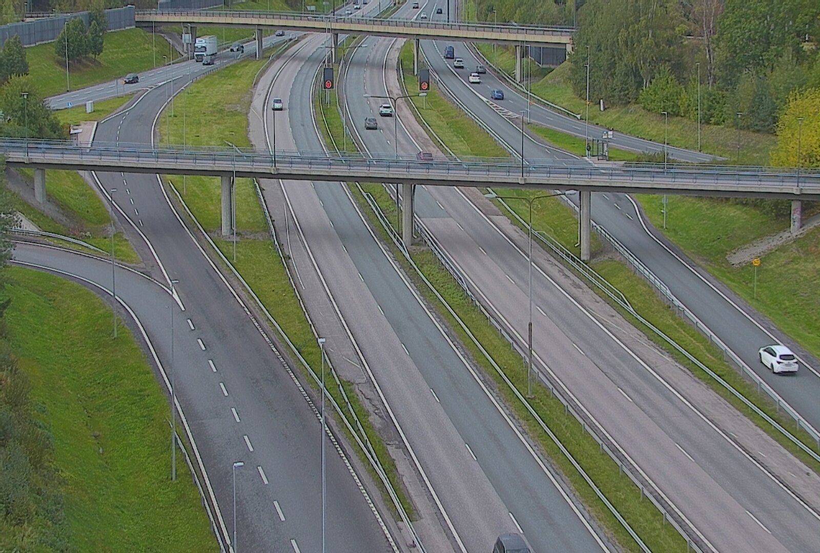 Kelikamerat Kuva Tie 101 Espoo, Turunväylän risteys, Espoo, Uusimaa
