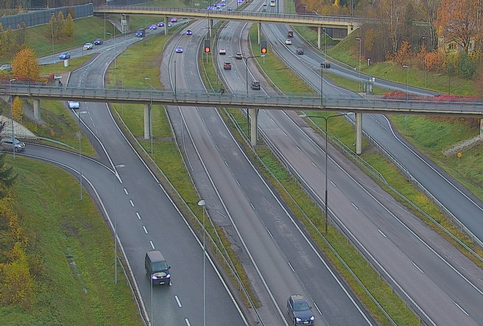 Kelikamerat Kuva Tie 101 Espoo, Turunväylän risteys, Espoo, Uusimaa