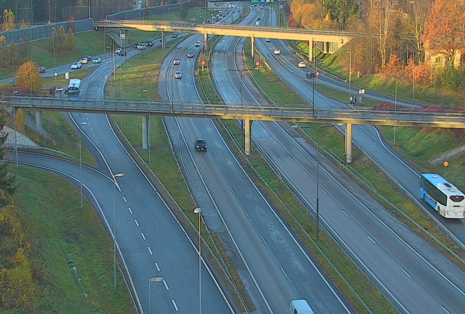 Kelikamerat Kuva Tie 101 Espoo, Turunväylän risteys, Espoo, Uusimaa