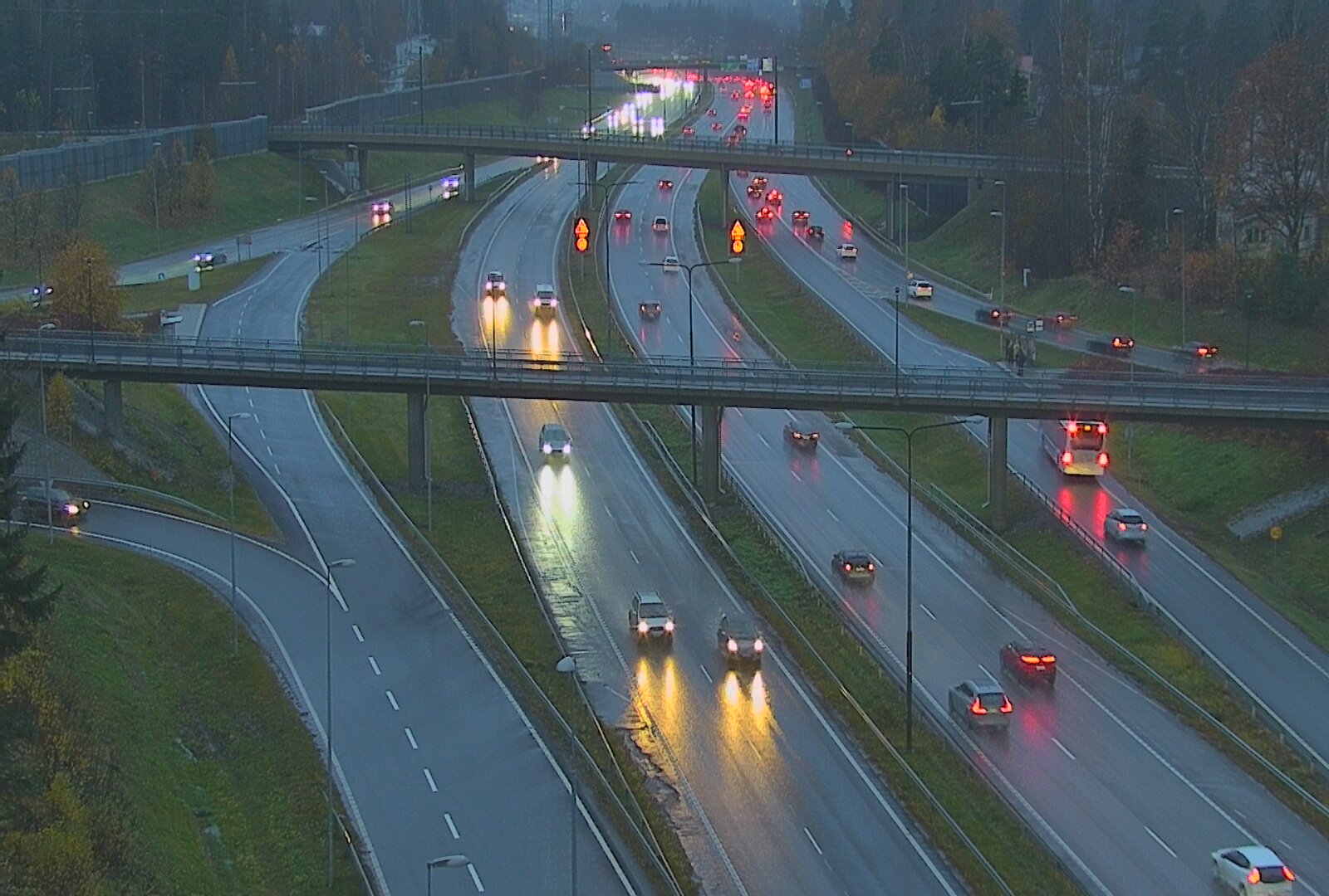 Kelikamerat Kuva Tie 101 Espoo, Turunväylän risteys, Espoo, Uusimaa