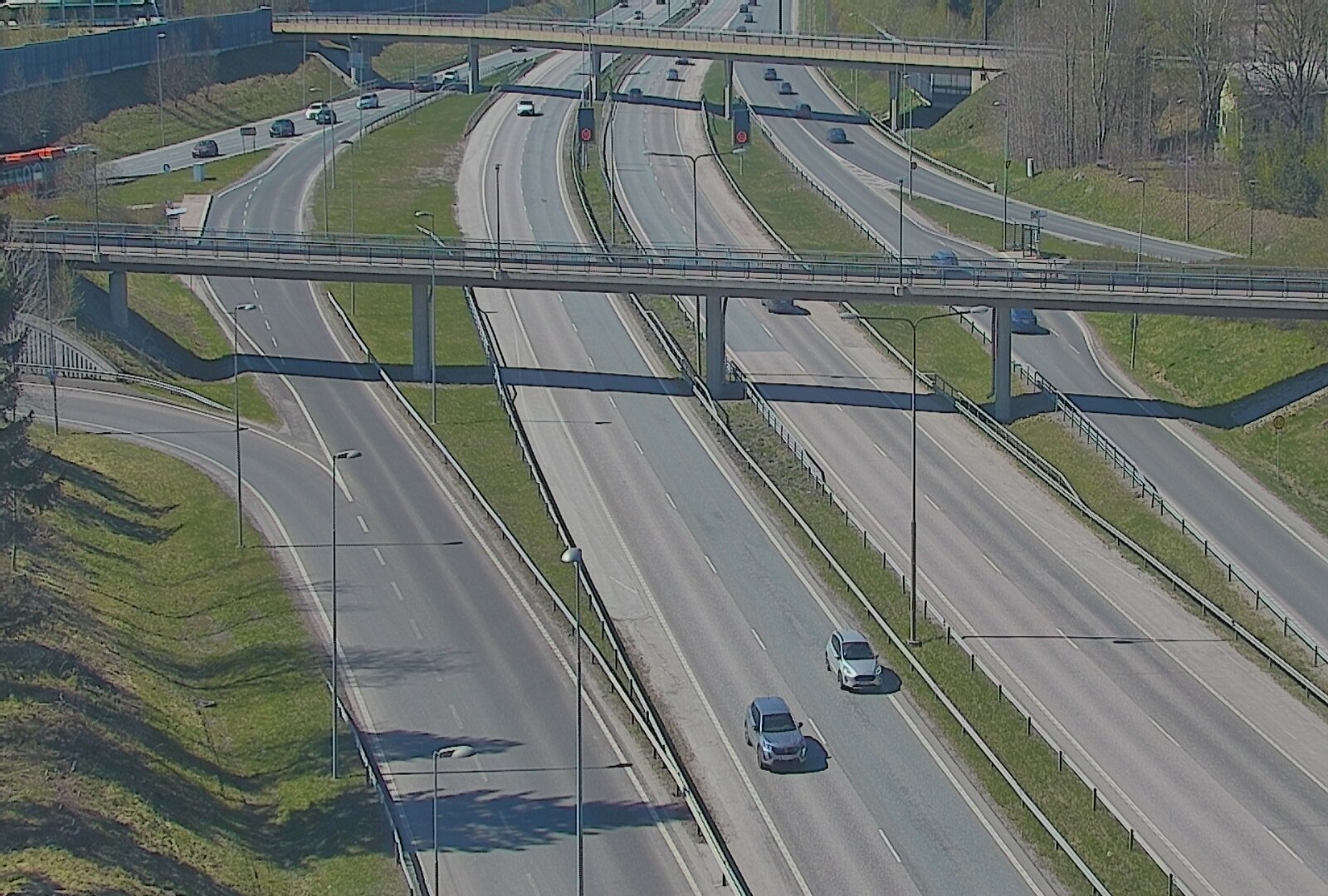 Weather Camera Image Väg 101 Esbo, Åboleden korsning, Espoo, Uusimaa